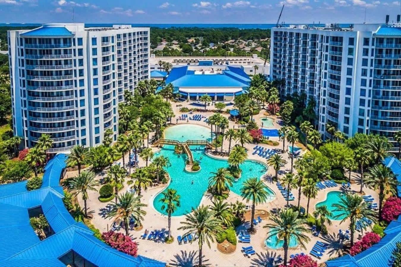 Peace Of Paradise The Palms Resort Condo Sleep 6 Across From Beach Дестин Экстерьер фото